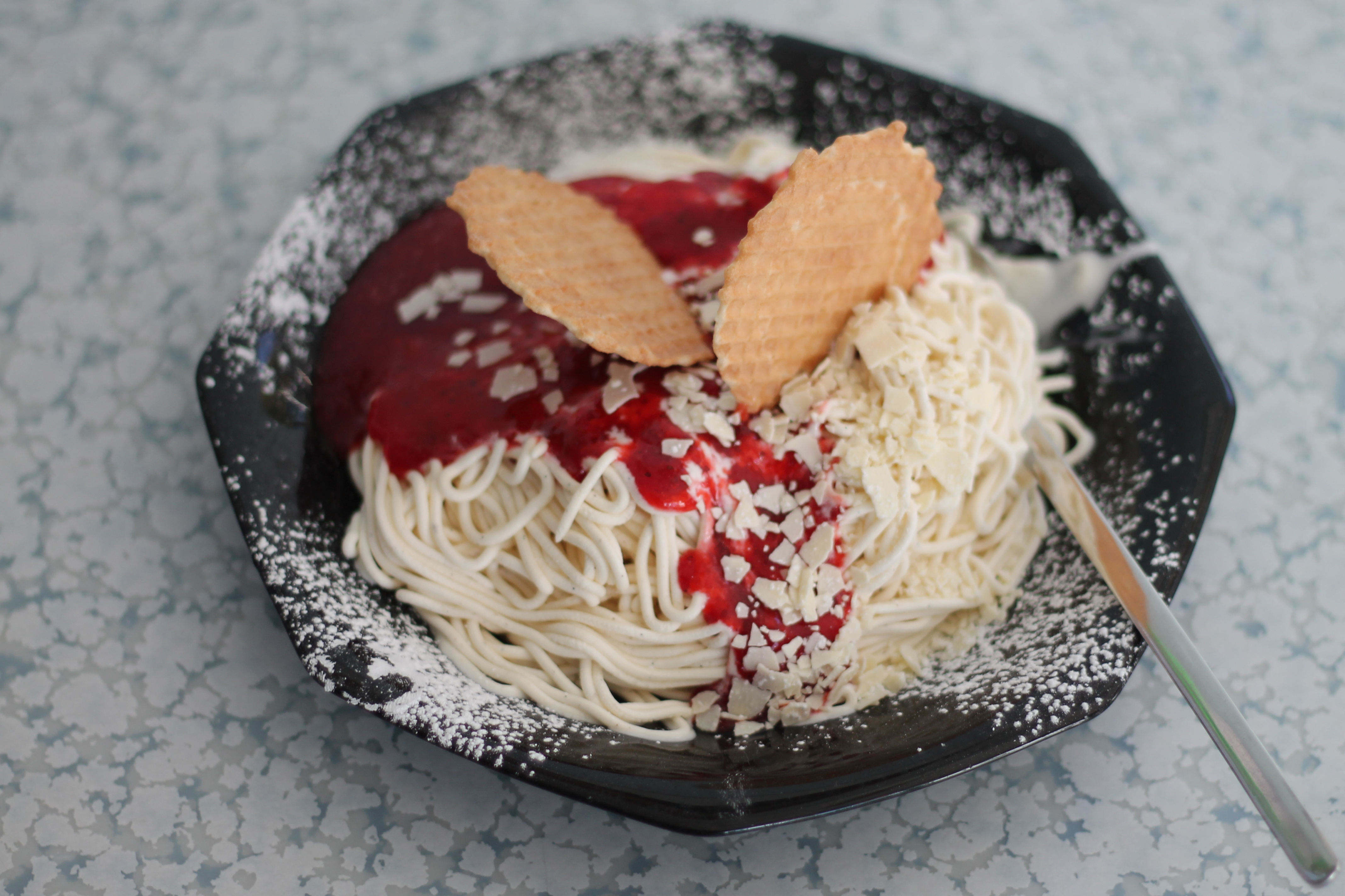 Spaghettieis